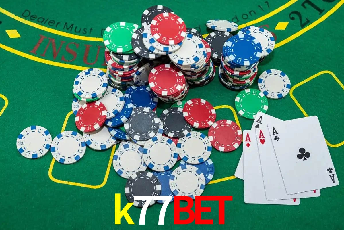 Interface do App k77bet